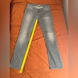 John Varvatos Mens Lightweight Denim Grey Distressed 36 x 34